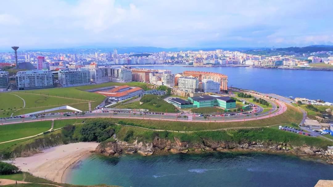 Apartamentos A Coruña Buitenkant foto