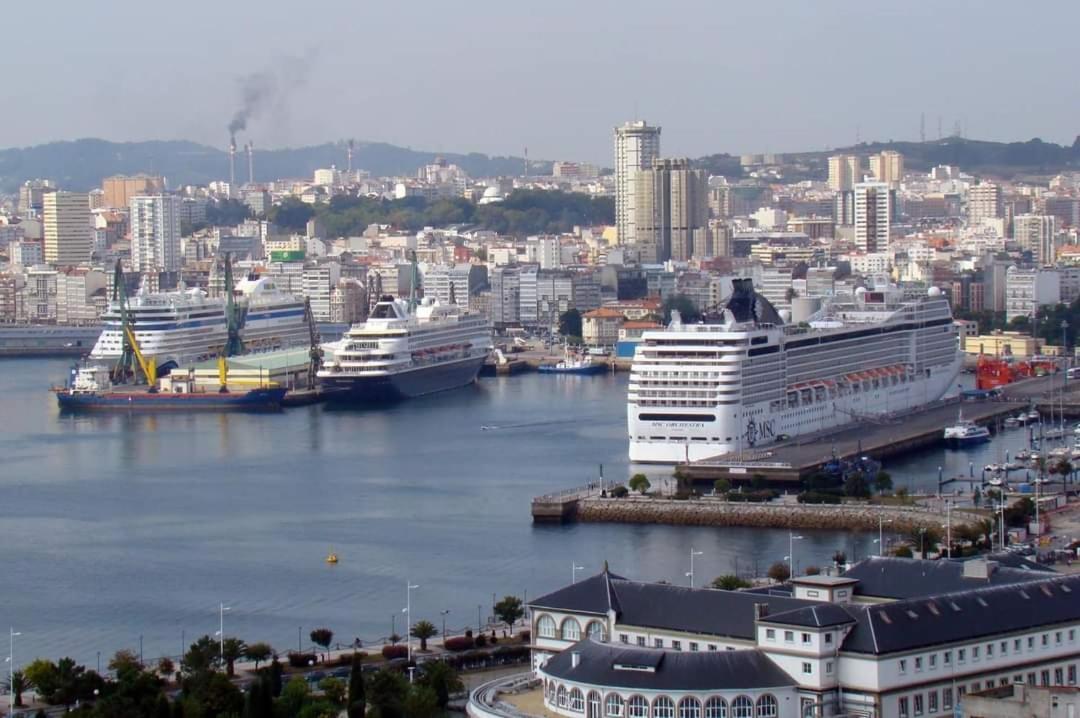 Apartamentos A Coruña Buitenkant foto